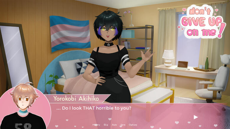 Fukui Tsuki in Akihiko's bedroom.