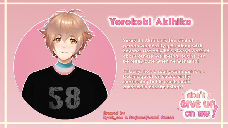 Yorokobi Akihiko Character Sheet